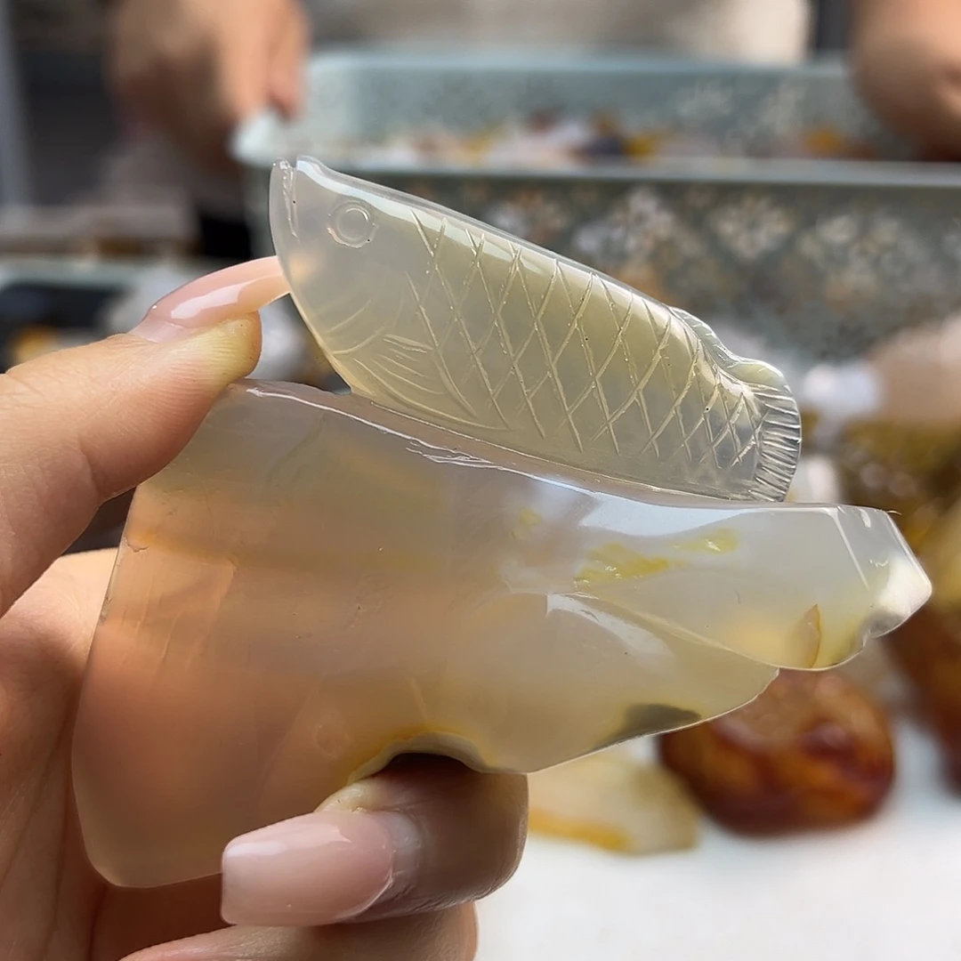 玛瑙/玉髓未镶嵌项链