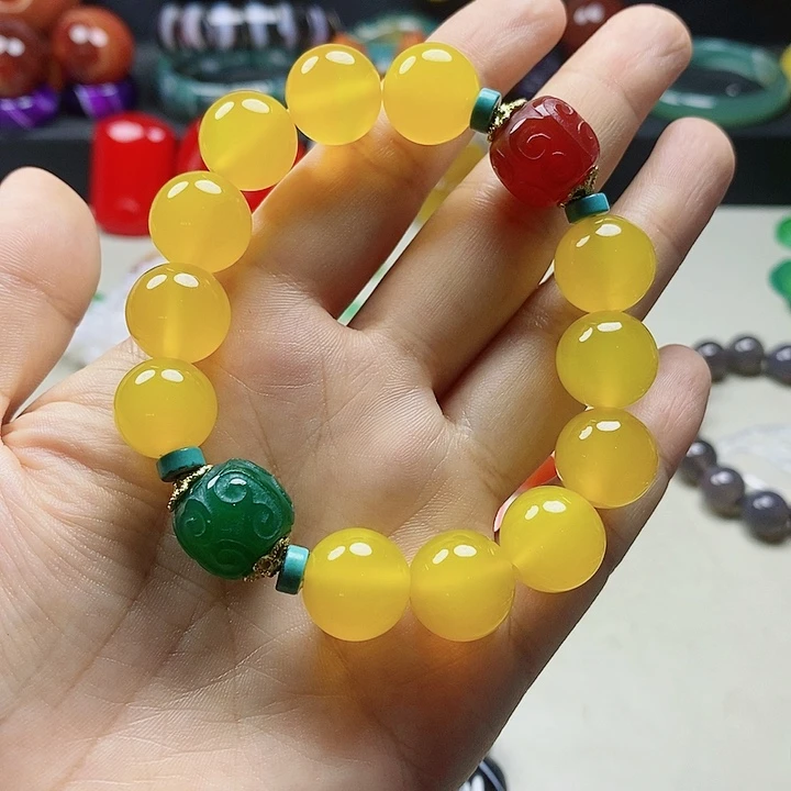 未镶嵌手链玛瑙/玉髓新*家