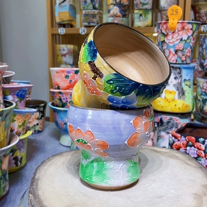 景德镇艺术手绘作品