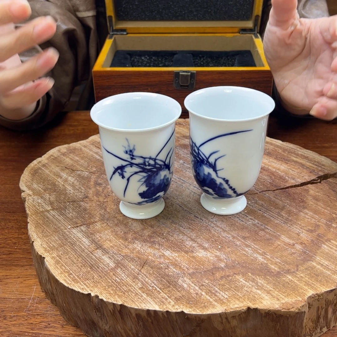 瓷片景德镇陶瓷手工手绘制作