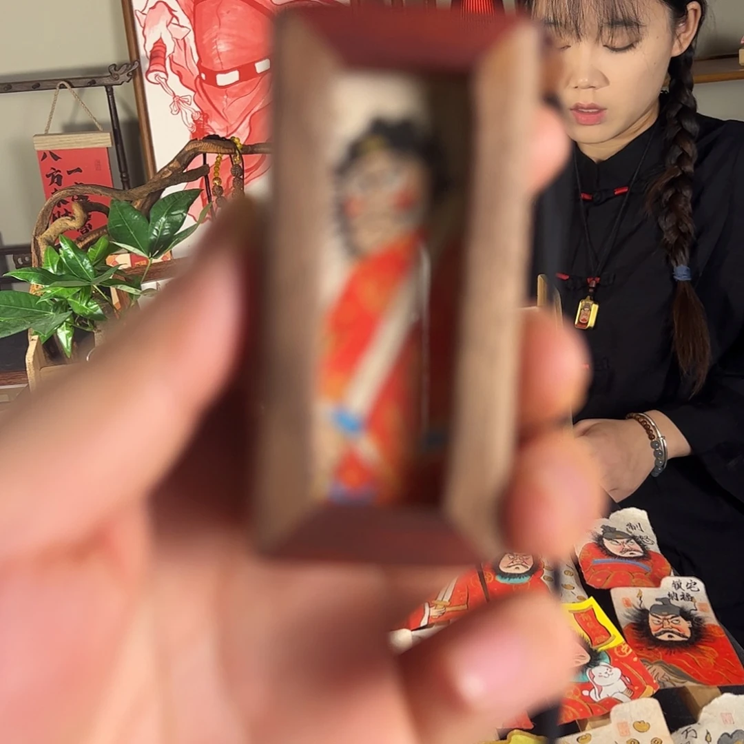 骑***哥纯手绘钟馗文创画