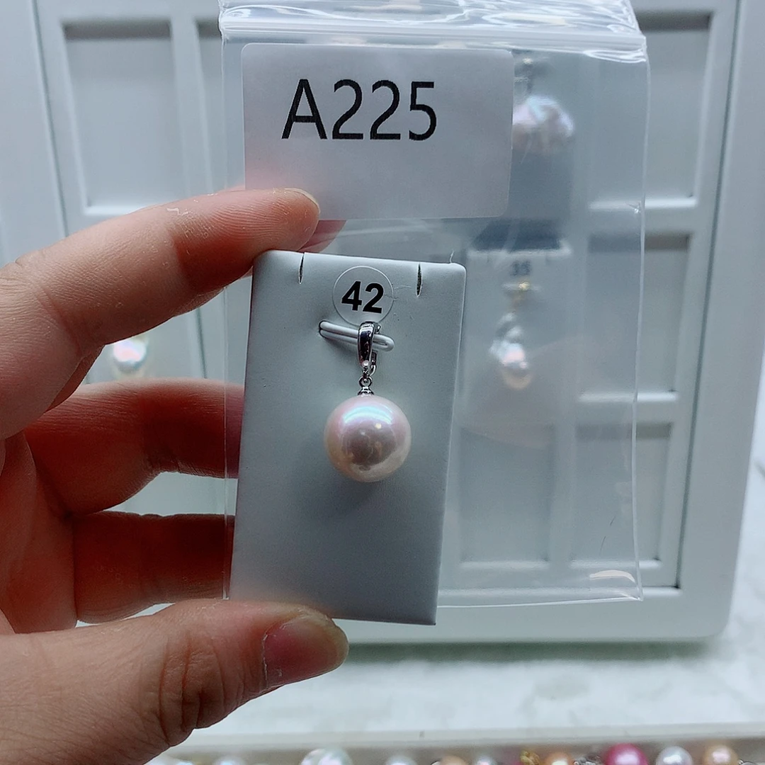 合金吊坠(不含链)淡水珍珠