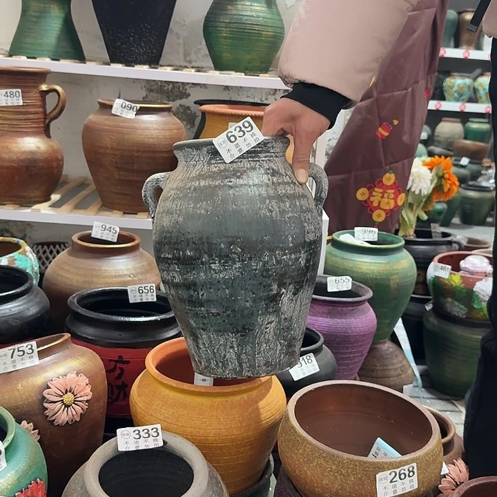 做旧双耳639高度28口径13