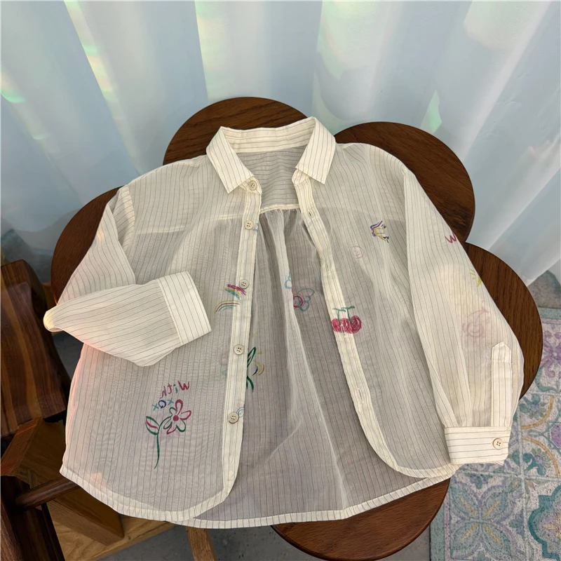 【衬衫妈妈款】X25261WT竖条衬衫