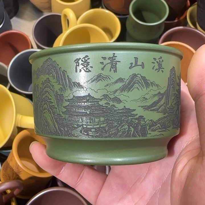 茶杯紫砂全手工制作工艺