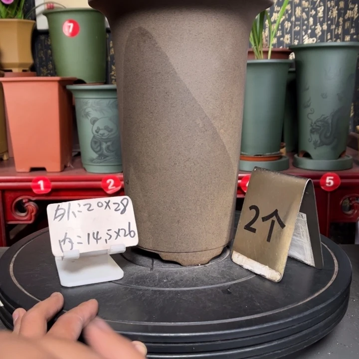 紫砂花盆紫砂花盆