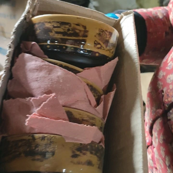 摆件陶瓷盘子碗啥都有6个