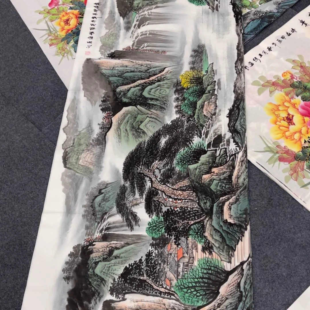 国画处理作品看好再拍哦