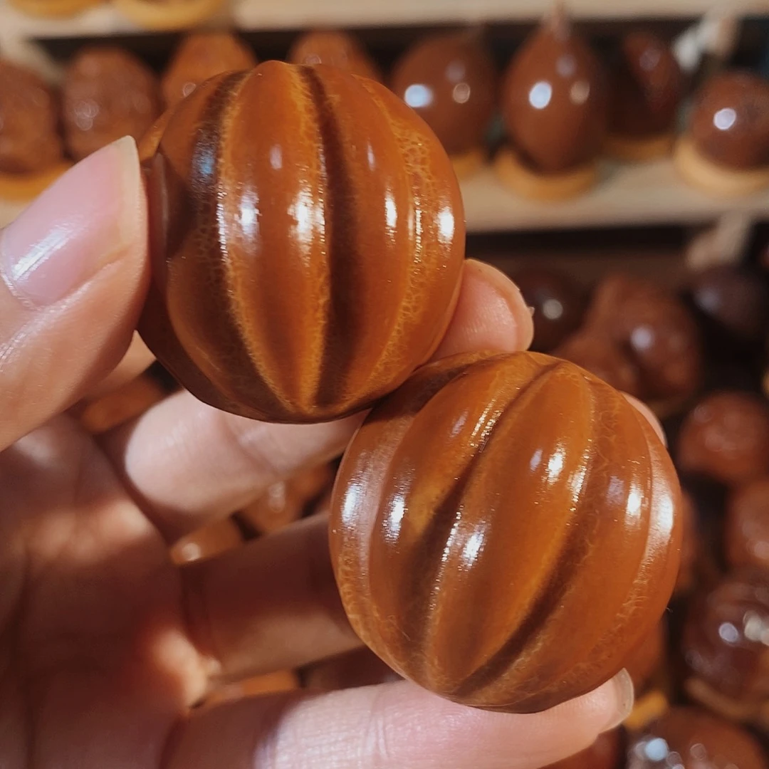 橄榄核把件瓜珠呱呱来财