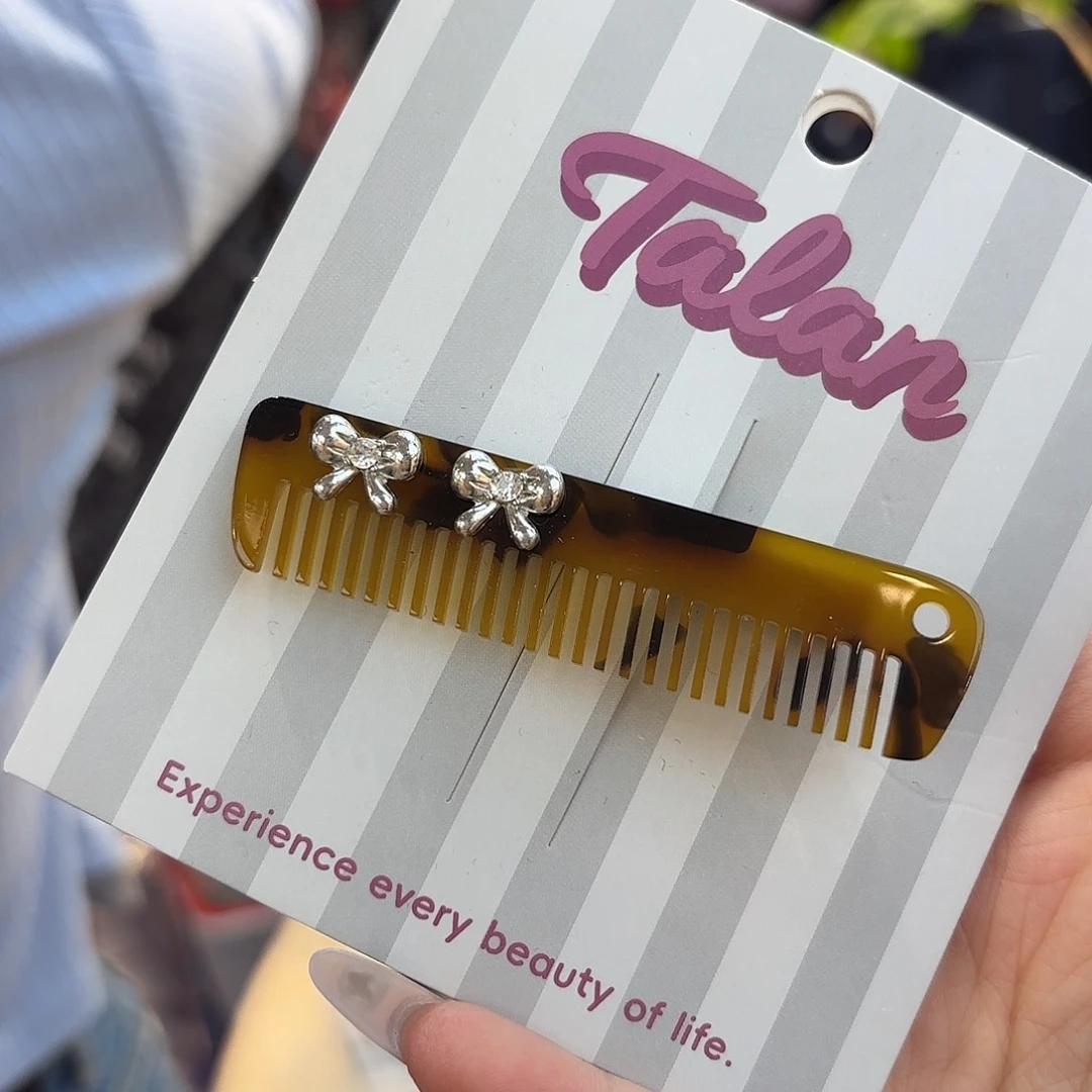 皮质铁合金发饰发夹