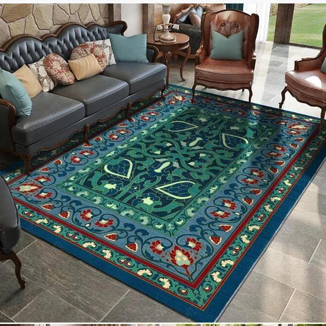 【91%好评率】金钻绒地毯客厅茶几地垫沙发毯卧室满铺床边入户门口