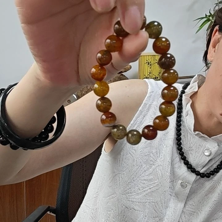 泗水砭石文化馆麒麟凤血手把件卡10