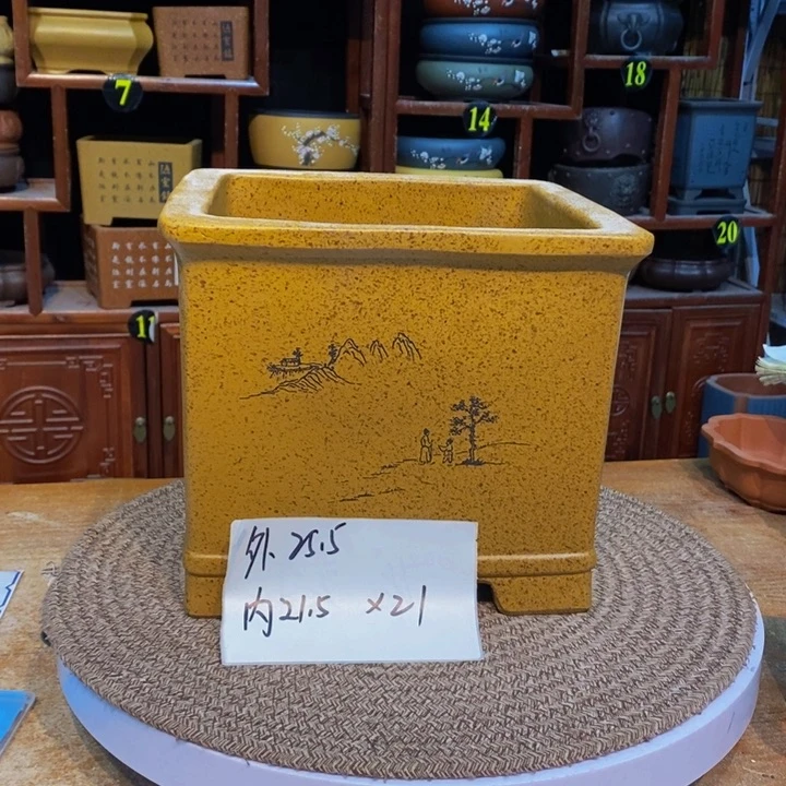 紫砂花盆紫砂艺术