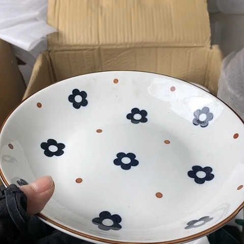 盘陶瓷制品满25拼单发货默认微瑕