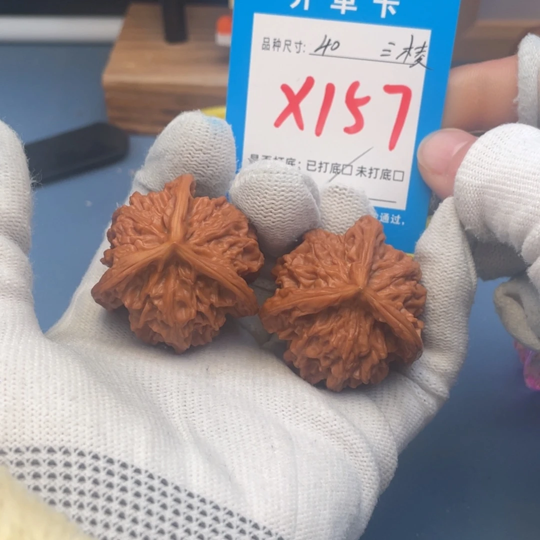 核桃文玩核桃三棱