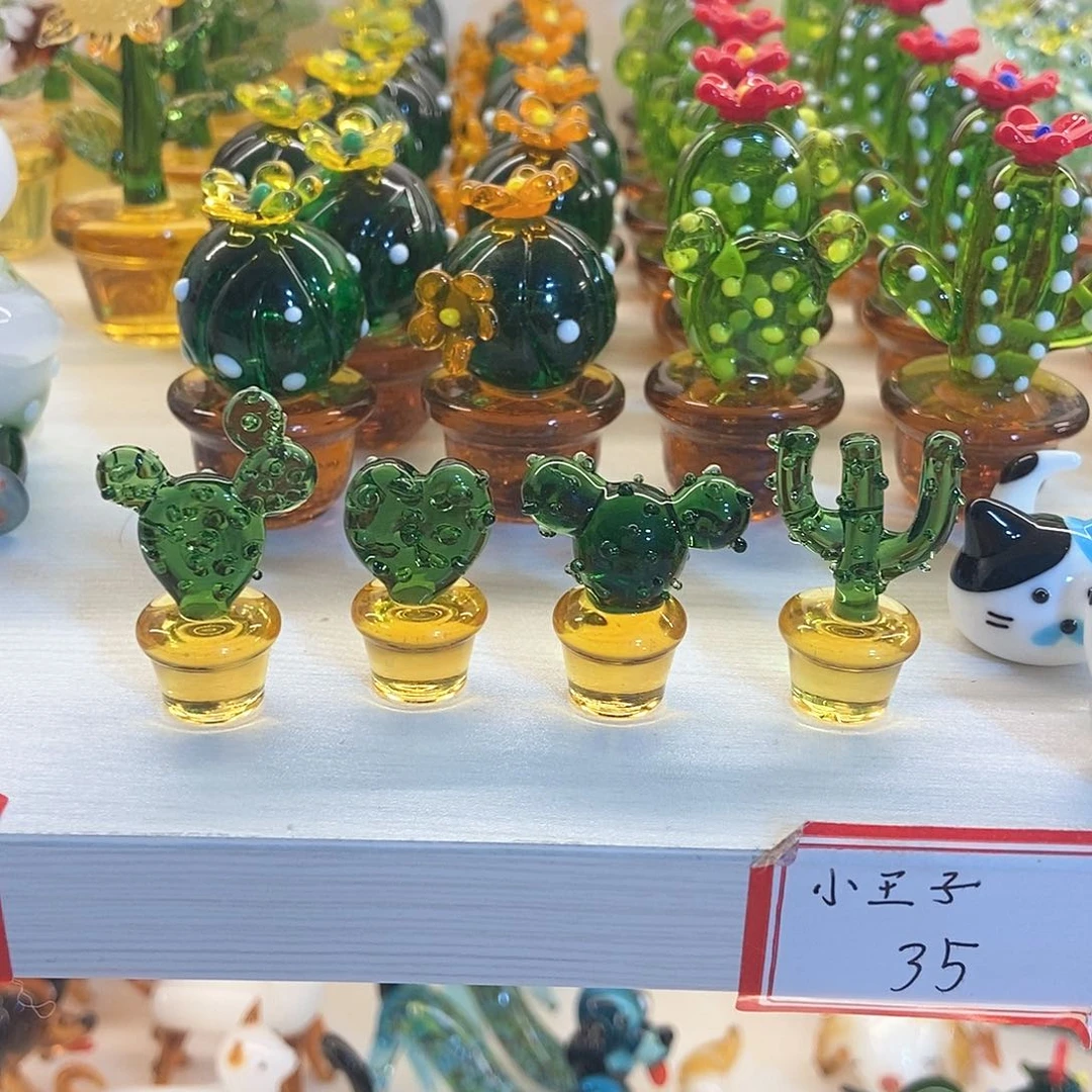琉璃手工艺品*️仙人掌