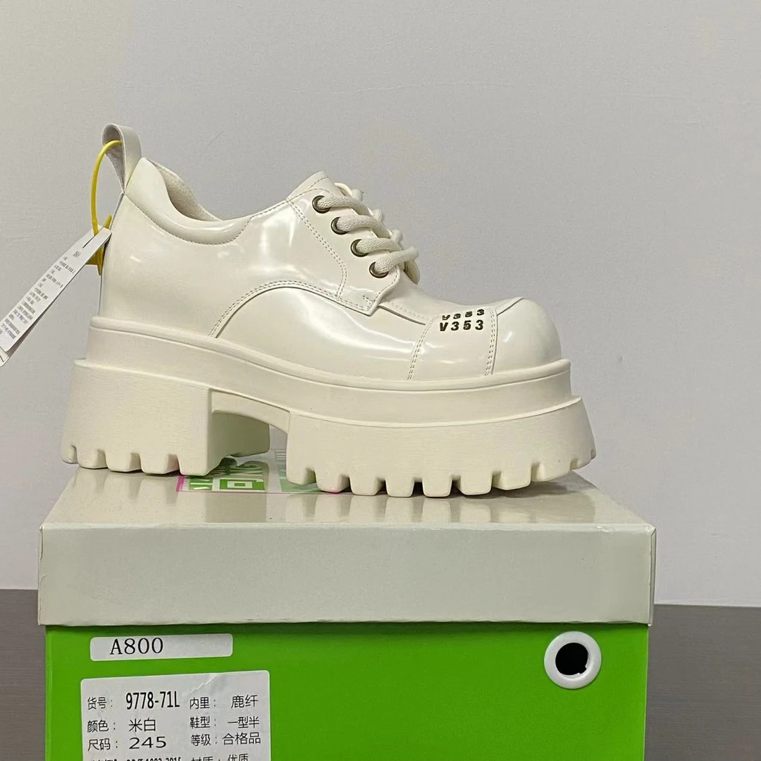 【清仓】2025小个子厚底平增高百搭女鞋A800