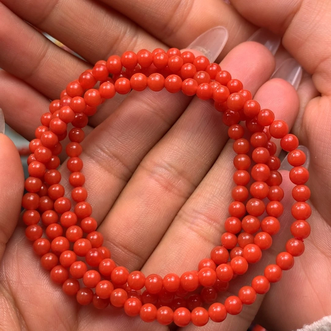 南红玛瑙手串未镶嵌李***矿