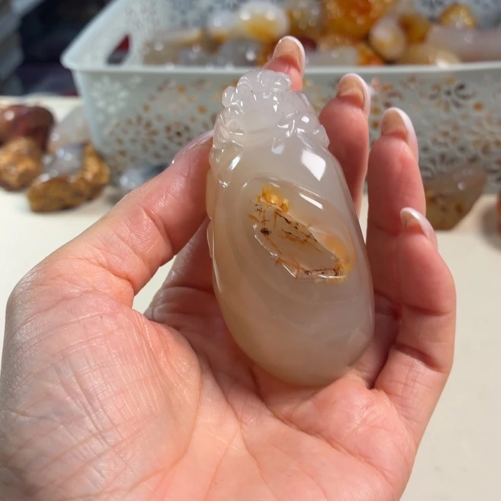 未镶嵌吊坠(不含链)玛瑙/玉髓
