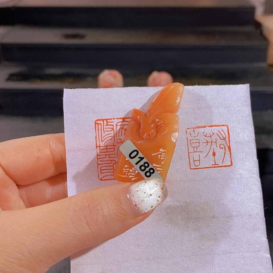 昌化石印石        0188