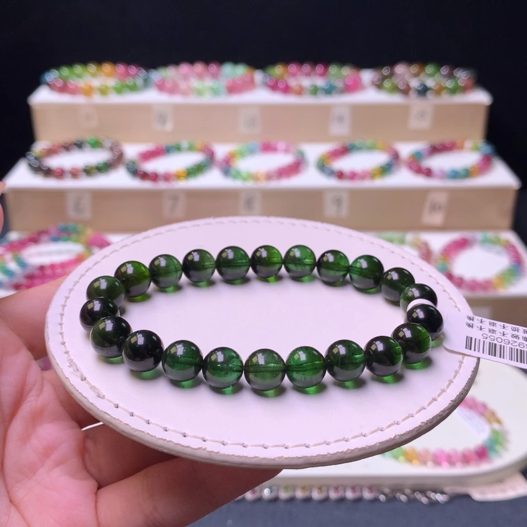 未镶嵌手链碧玺碧玺