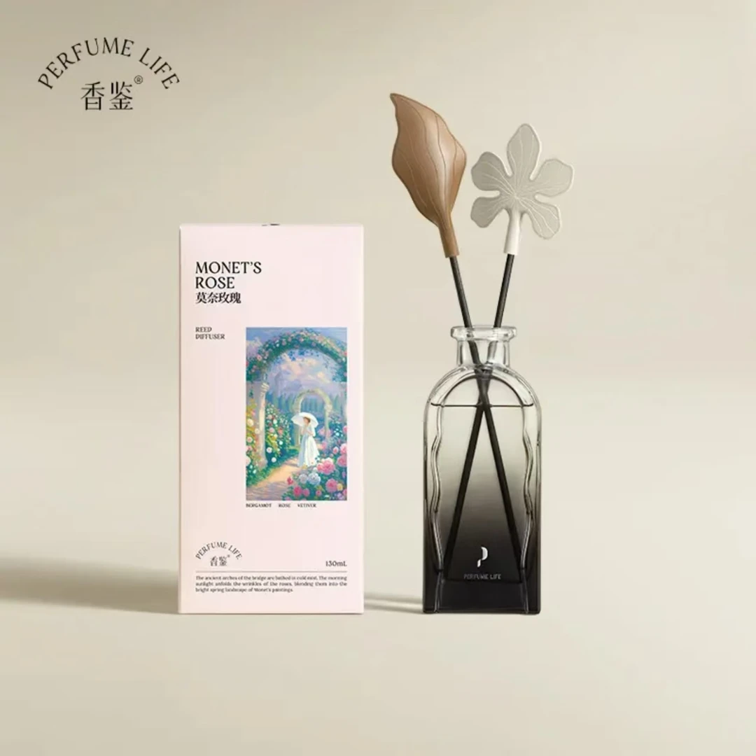 Perfumelife/香鉴白柚玫瑰花果香130ml精油香薰液/藤条香薰扩香
