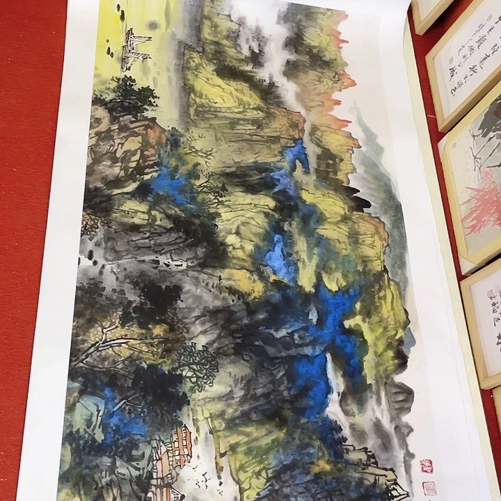 国画张圣敏先生纯手绘作品