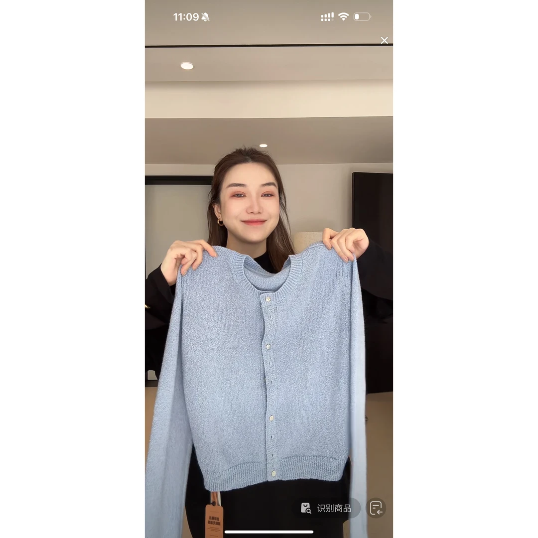 ［IAMMEIYA］-大骨架穿搭 针织开衫049