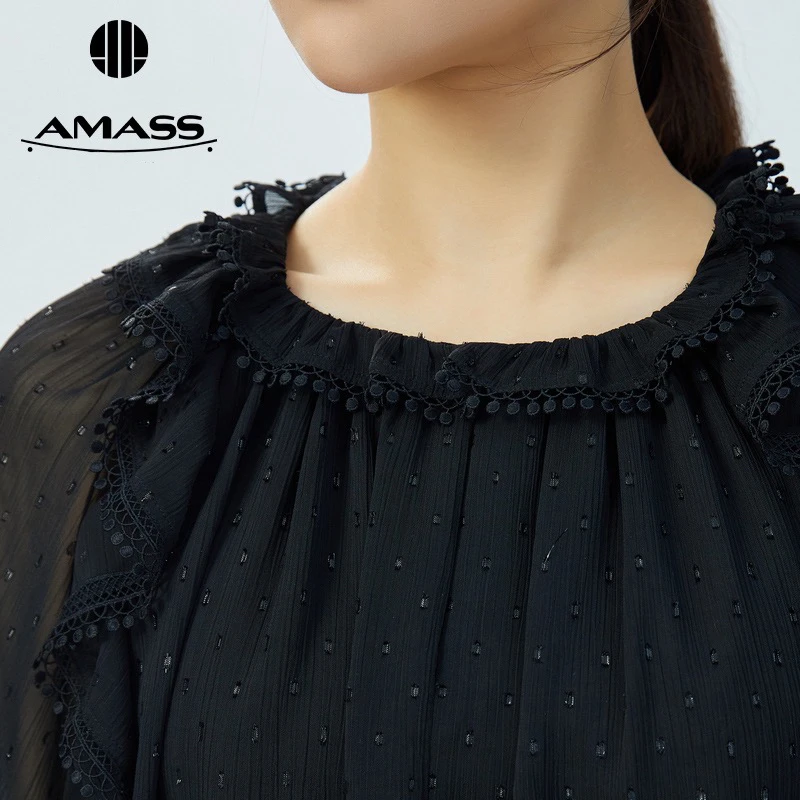 【阿玛施 AMASS】灯笼长袖5300753