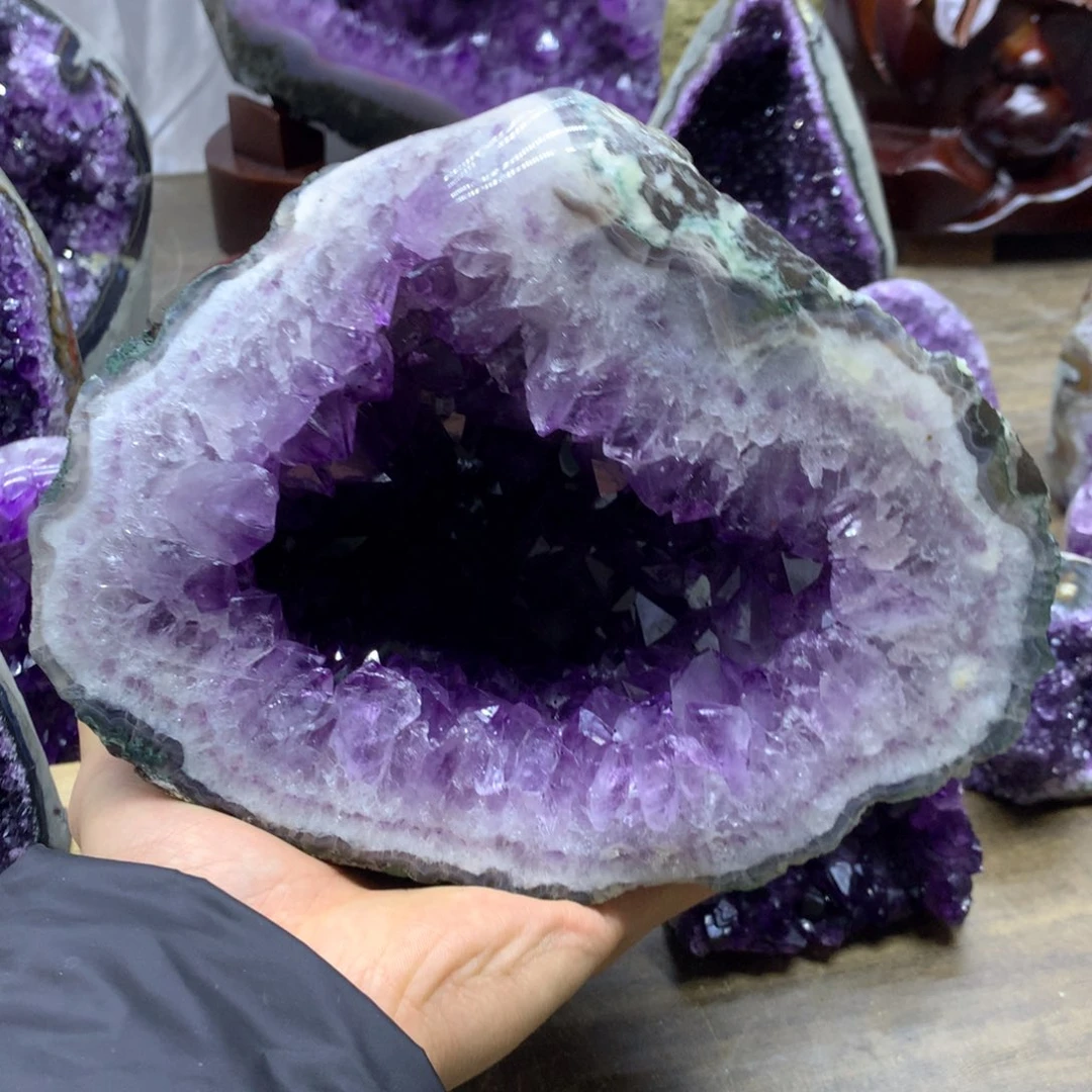 紫晶大型摆件（非配饰）未镶嵌@**儿