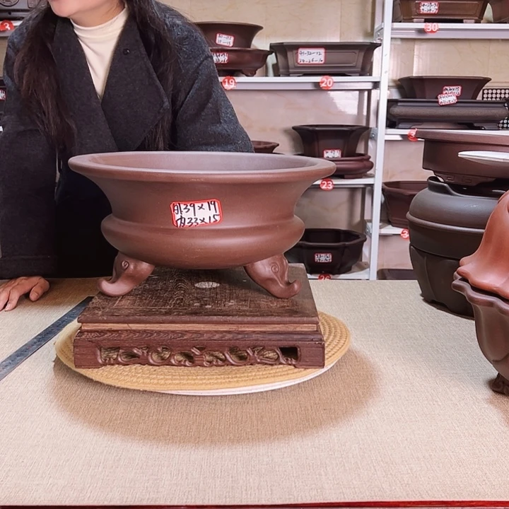 花盆紫砂紫砂花盆