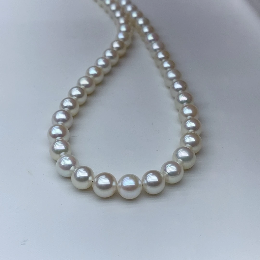 海水珍珠颈饰银S925镶嵌