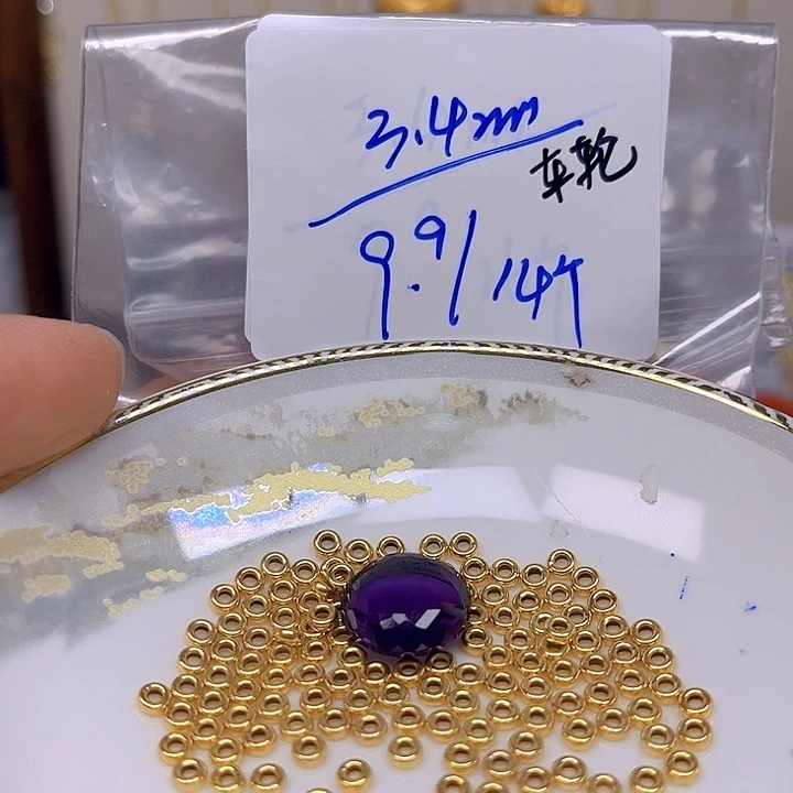 紫晶颈饰银S925镶嵌紫晶925镶嵌118