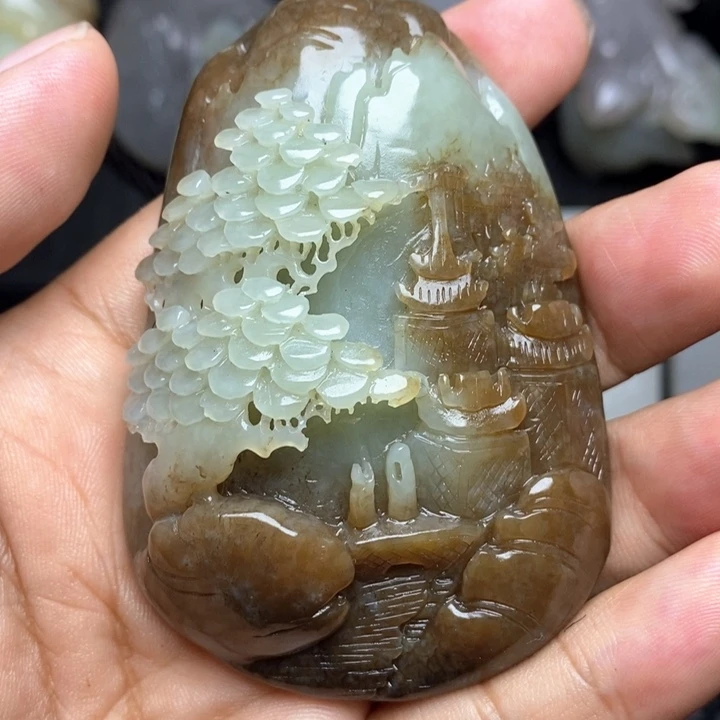 颈饰未镶嵌和田玉