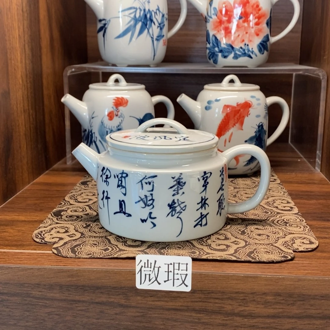 釉下彩手工绘制手工绘制