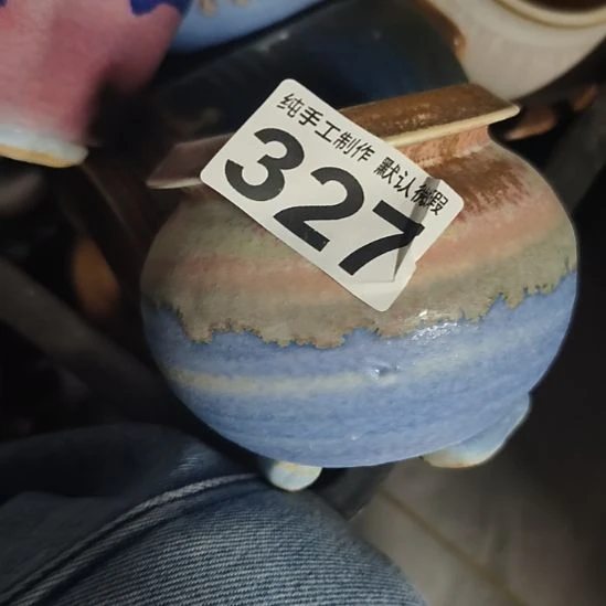 疯***。景德镇手工高温陶瓷：内口7.5高9(微瑕)