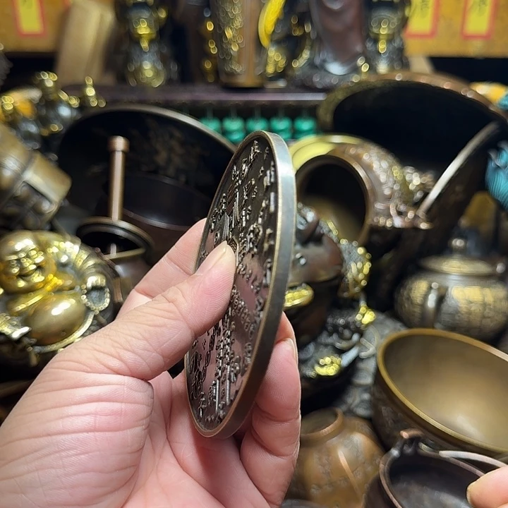 铜器摆件收收藏藏