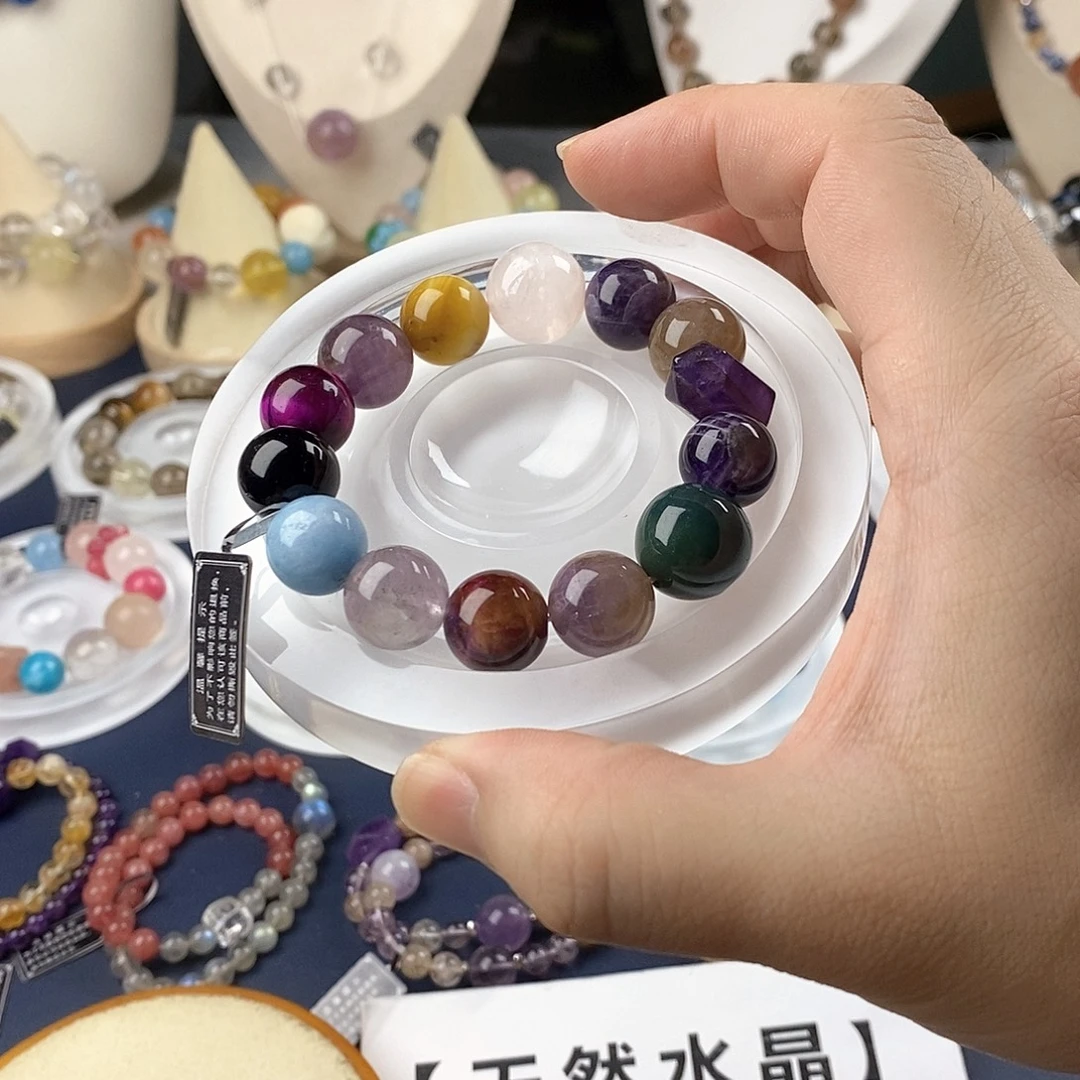 银S925镶嵌手链水晶