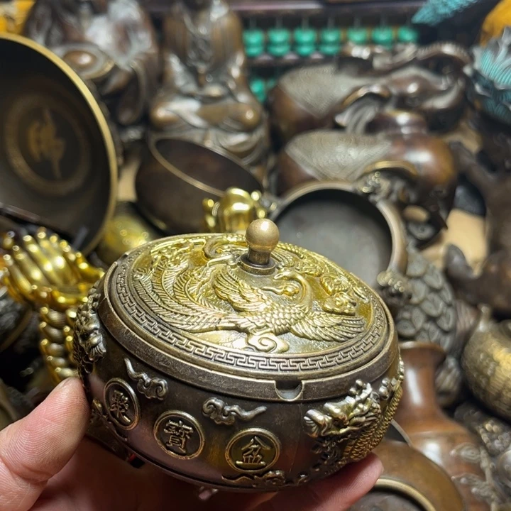 铜器摆件收收藏藏