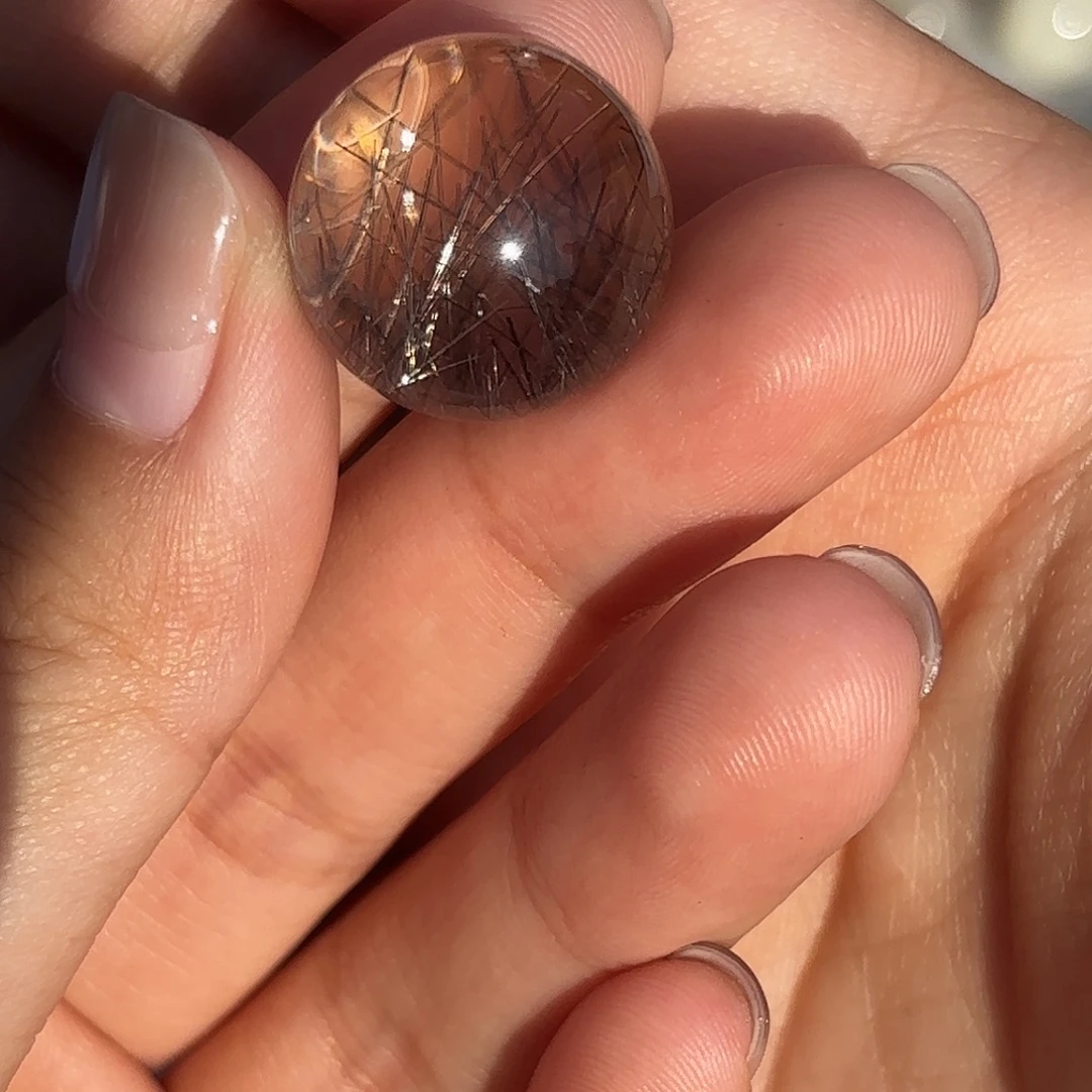 水晶未镶嵌手链黑发打孔