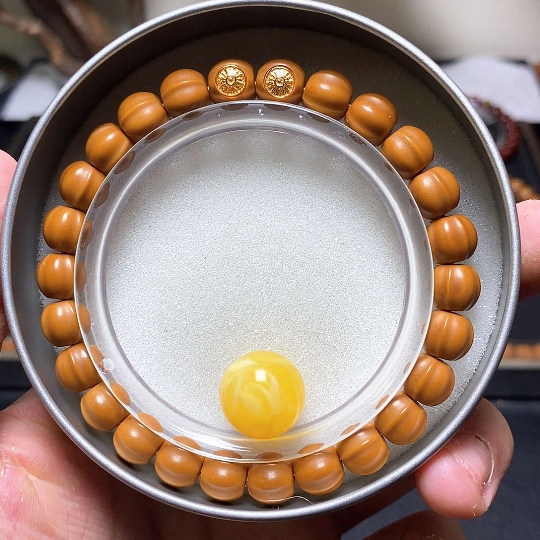 猴头核桃手串全品双标款鲨鱼鳍 尺寸9左右 49号