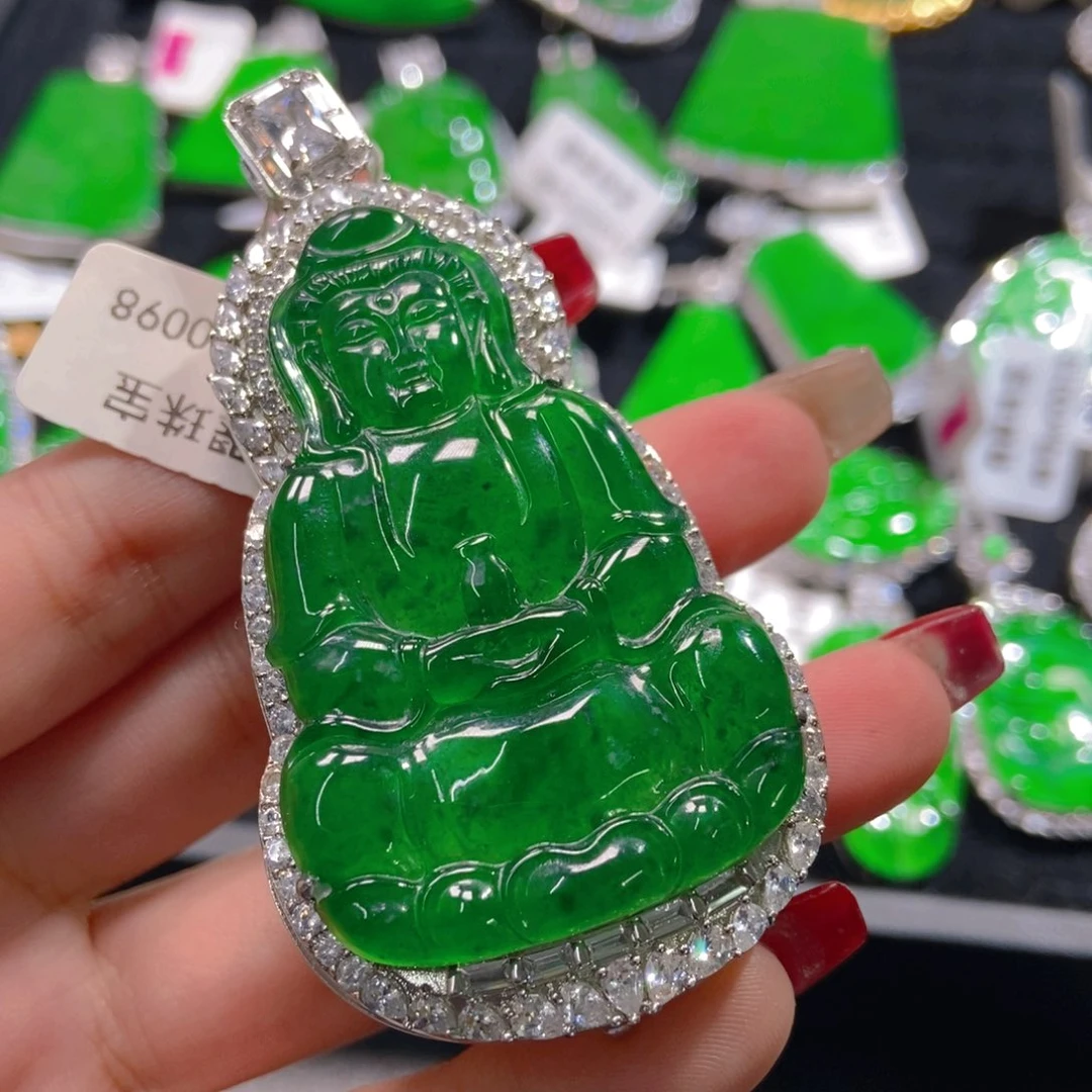 翡翠吊坠(不含链)未镶嵌