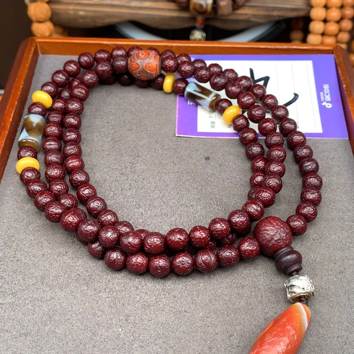 凤眼菩提吊坠龙**舞凤眼