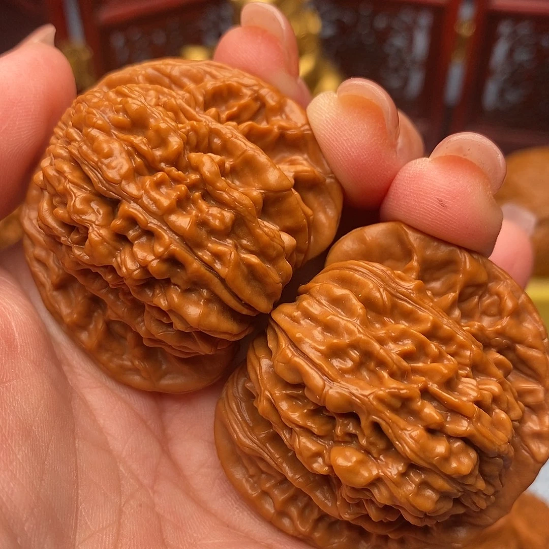 大***鲸把件文玩核桃45全座楼