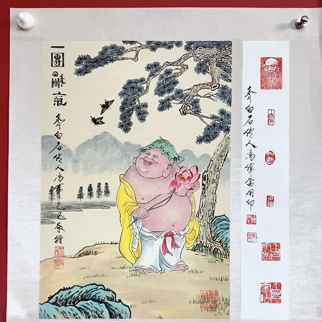 国画冯伟老师作品路