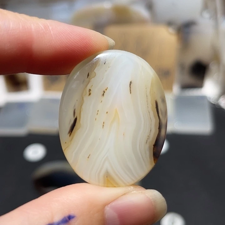 玛瑙/玉髓发饰未镶嵌