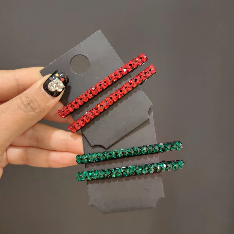 韩国7cm一字鸭嘴夹碎发夹气质头饰夹子日韩森系千金风发夹网红女