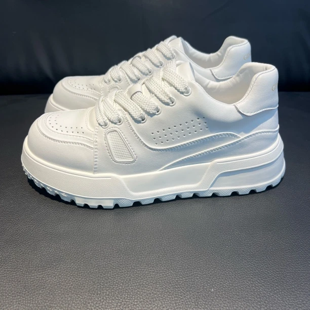 男士板鞋四季春秋夏季小白鞋百搭休闲板鞋韩版增高时尚男士潮流