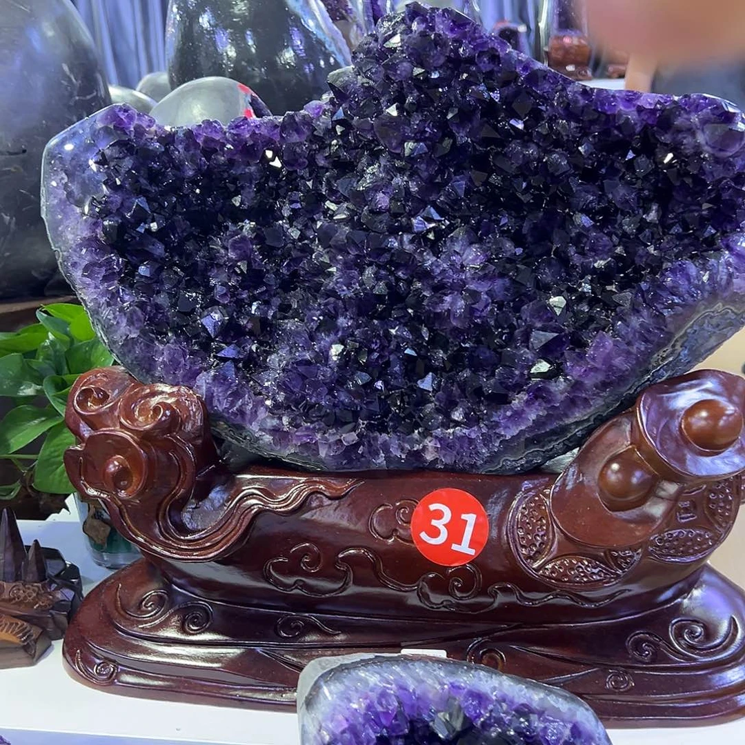 未镶嵌紫晶大型摆件（非配饰）董