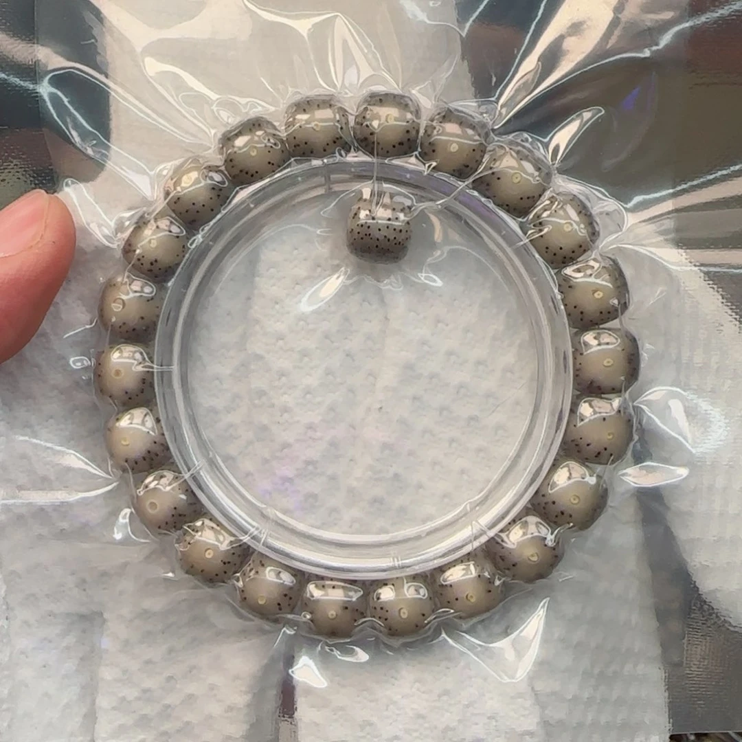 星月菩提手串爱****?白冰糖月朗星稀10*9